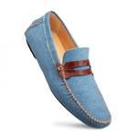 Mezlan Denim Crocodile Driver Jean / Sport