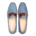 Mezlan Denim Crocodile Driver Jean / Sport