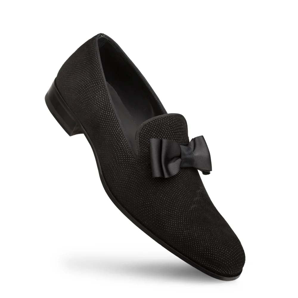Mezlan Venetian Formal Bow-Tie Loafer Black (S20306)
