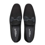 Mezlan Venetian Formal Bow-Tie Loafer Black (S20306)