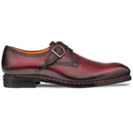 Mezlan Artisan Welt Monkstrap Burgundy