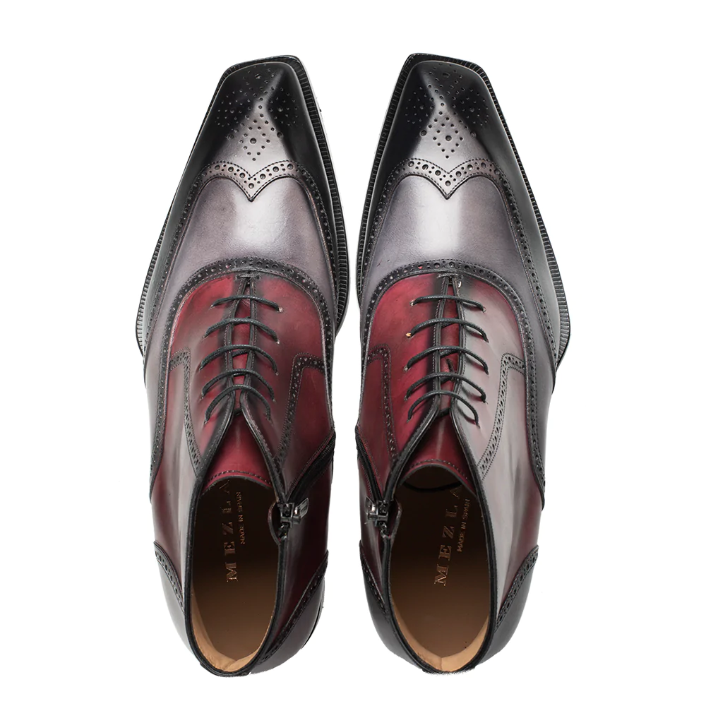 Mezlan Spectator Ankle Boot Multi Grey