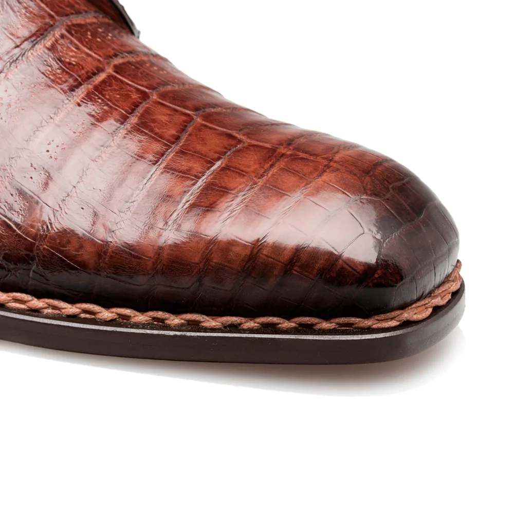 Mezlan Crocodile Contrast Welt Chukka Boot Sport 