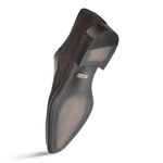 Mezlan Ostrich / Suede Gored Slip On Black 