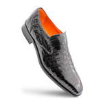 Mezlan Crocodile Slip On Black (SX4864-F)