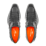 Mezlan Crocodile Slip On Black (SX4864-F)