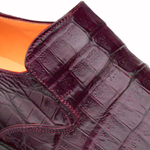Mezlan Crocodile Slip On Burgundy (SX4864-F)