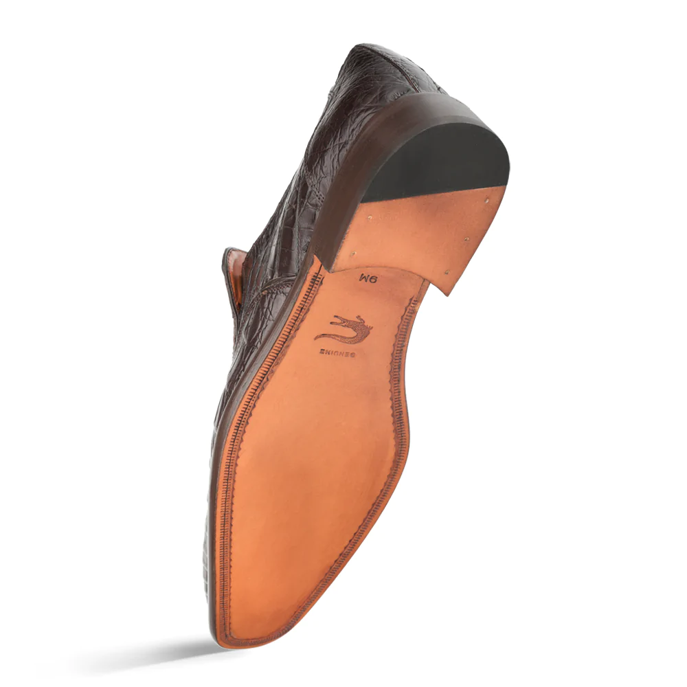 Mezlan Crocodile Slip On Brown (SX4864-F)