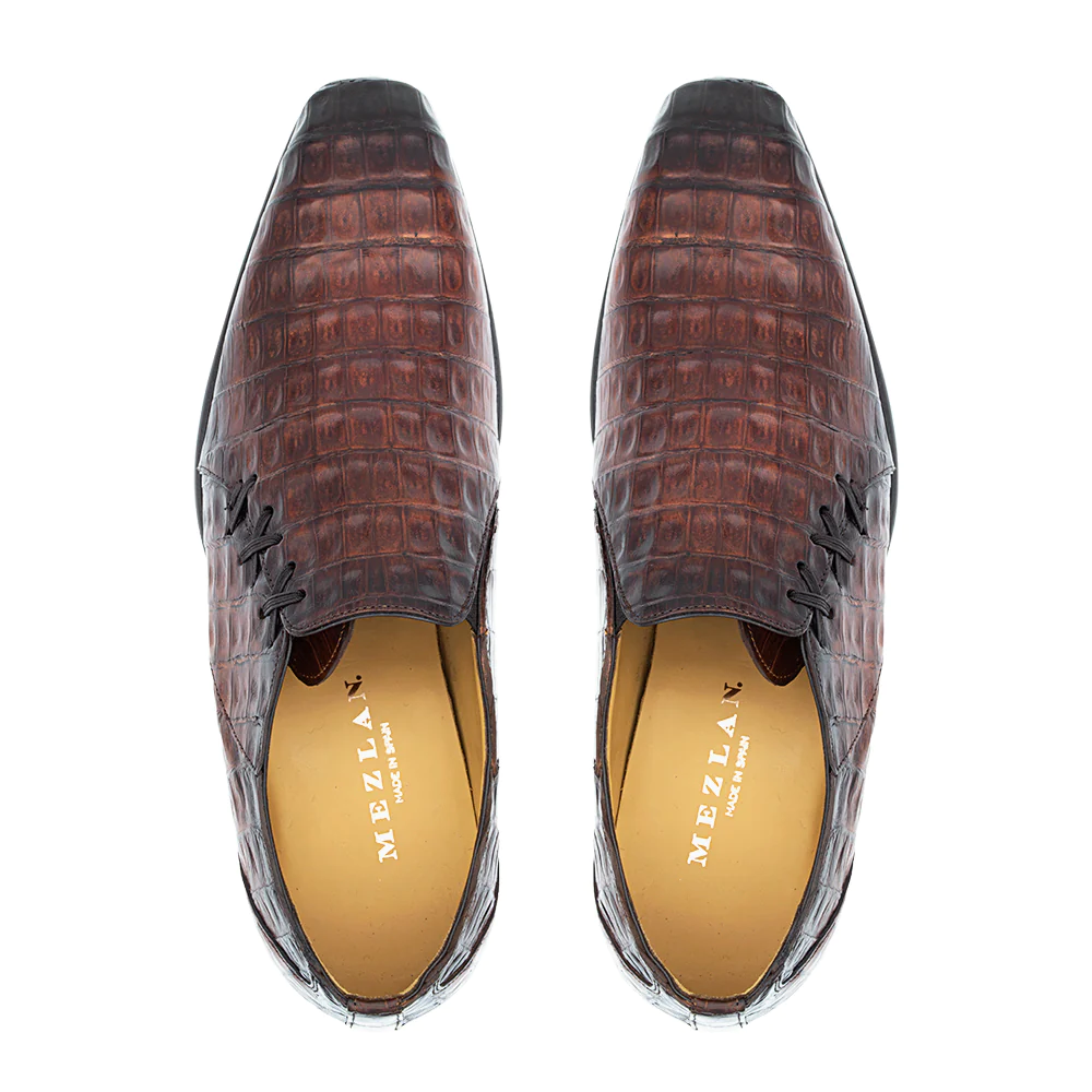 Mezlan Fuscus Crocodile Side Lace Slip On Sport (SX50039-F)