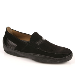 Michael Toschi Mach Driving Shoes Black Suede