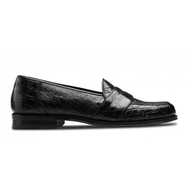 Magnanni Shoes Louie Crocodile Slip On