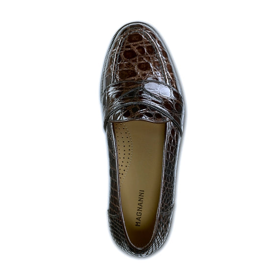 Magnanni Men's Louie Crocodile Slip On