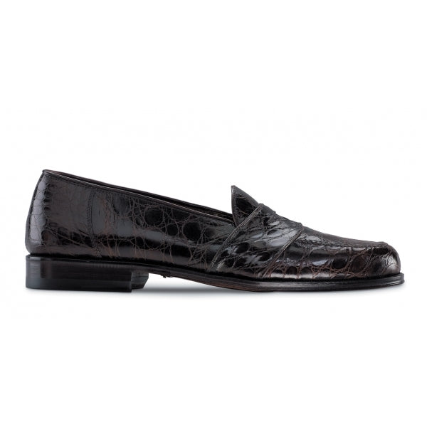 Magnanni Shoes Louie Crocodile Slip On