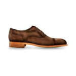 Magnanni Shoes Pollino Leather Lace Up Navy
