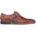 Mezlan Magnus Crocodile Monk Strap Shoes Sport