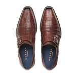 Mezlan Magnus Crocodile Monk Strap Shoes Sport (4737-F)