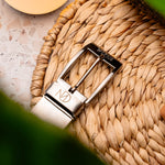 Marco Di Milano Crocodile Belt Wine