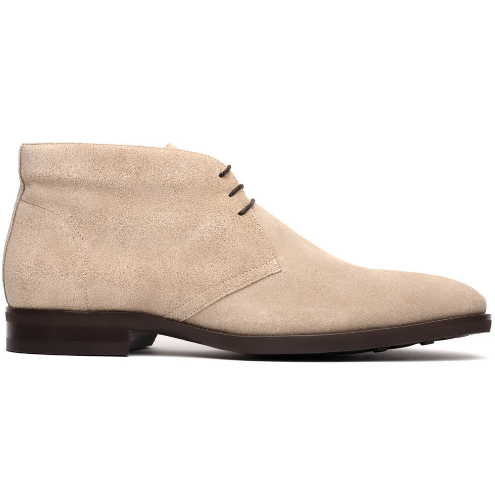 Zelli Marco Italian Suede Chukka Boots Sand