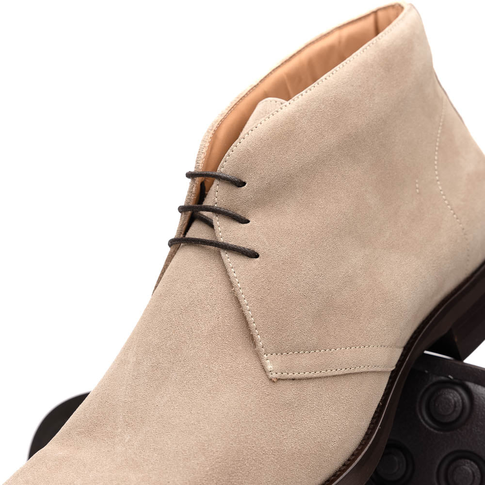 Zelli Marco Italian Suede Chukka Boots Sand (46-592-SND)