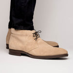 Zelli Marco Italian Suede Chukka Boots Sand (46-592-SND)
