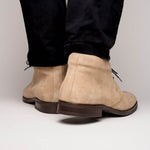 Zelli Marco Italian Suede Chukka Boots Sand (46-592-SND)