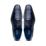 Belvedere Mare Ostrich/Eel Shoes Navy (2P7)