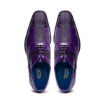 Belvedere Mare Ostrich/Eel Shoes Purple (2P7)