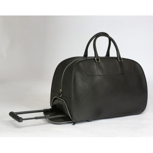 Massimiliano Stanco Boston Trolley Bag Black