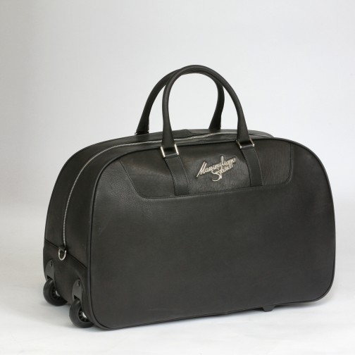 Massimiliano Stanco Boston Trolley Bag Black