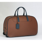 Massimiliano Stanco Boston Trolley Bag Brown