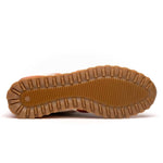 Zelli Matteo Calfskin / Perforated Suede Sneakers Burnt Orange (65-224-ORN)