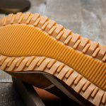 Zelli Matteo Calfskin / Perforated Suede Sneakers Mustard (65-224-MUS)