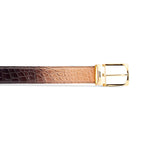 Mauri 0100 35 Alligator Belt Multi Brown
