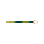 Mauri 0100/35 Body Alligator Belt Multi Green