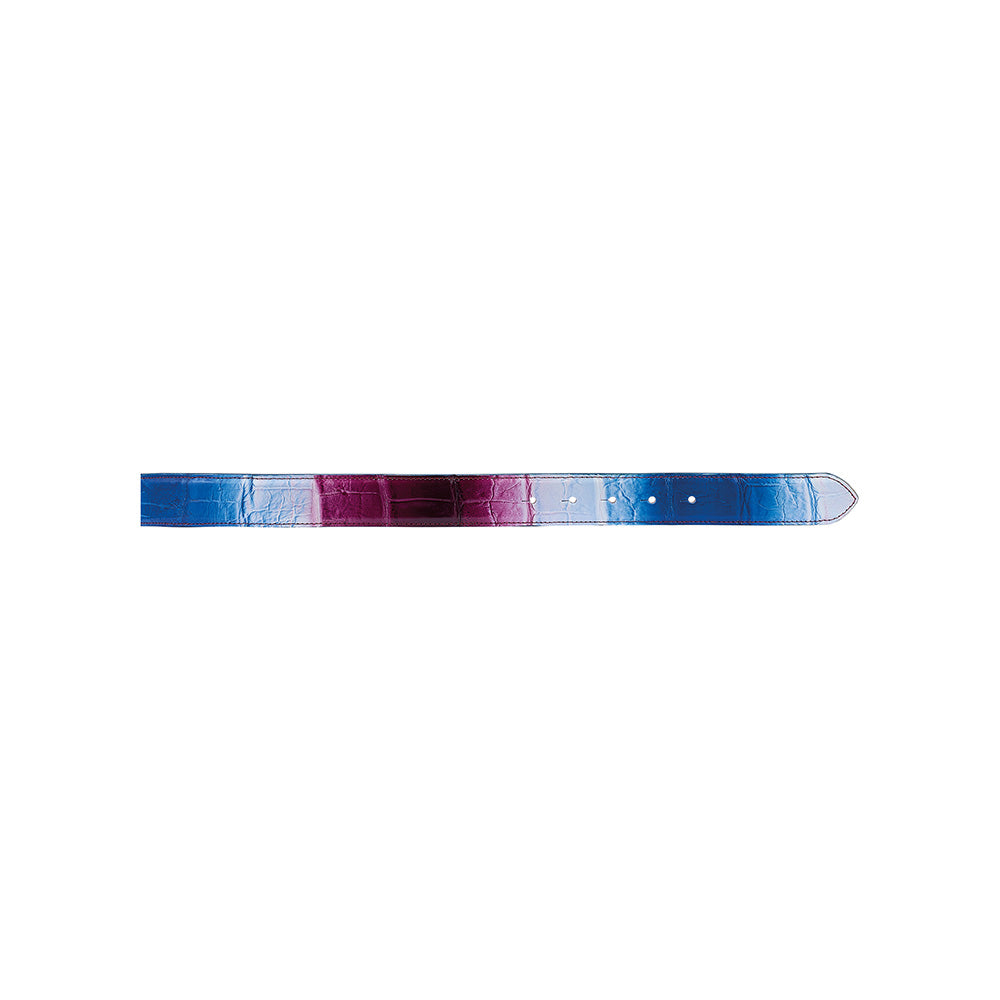 Mauri 0100/35 Body Alligator Belt Multi Purple