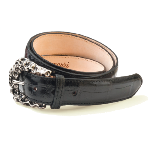 Mauri 100-35 Alligator Belt Black