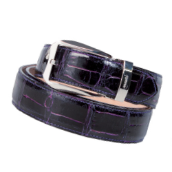 Mauri 100-35 Alligator Belt Grape