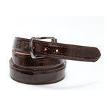 Mauri 100-35 Ostrich Leg Belt Sport Rust