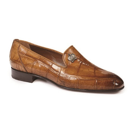 Mauri 1017 S Ghiberti Alligator Loafers Brandy (Special Order)