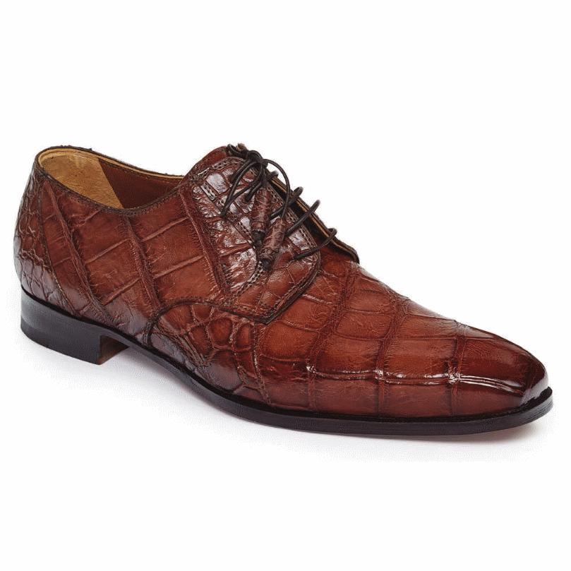Mauri 1059 Palladio Alligator Shoes Sport Rust