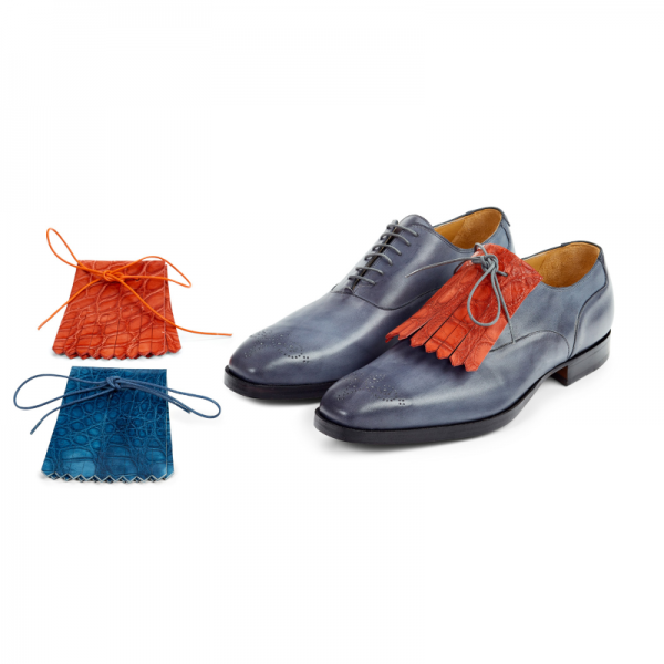 Mauri 1086 Medallion Toe Oxfords Gray (Special Order)