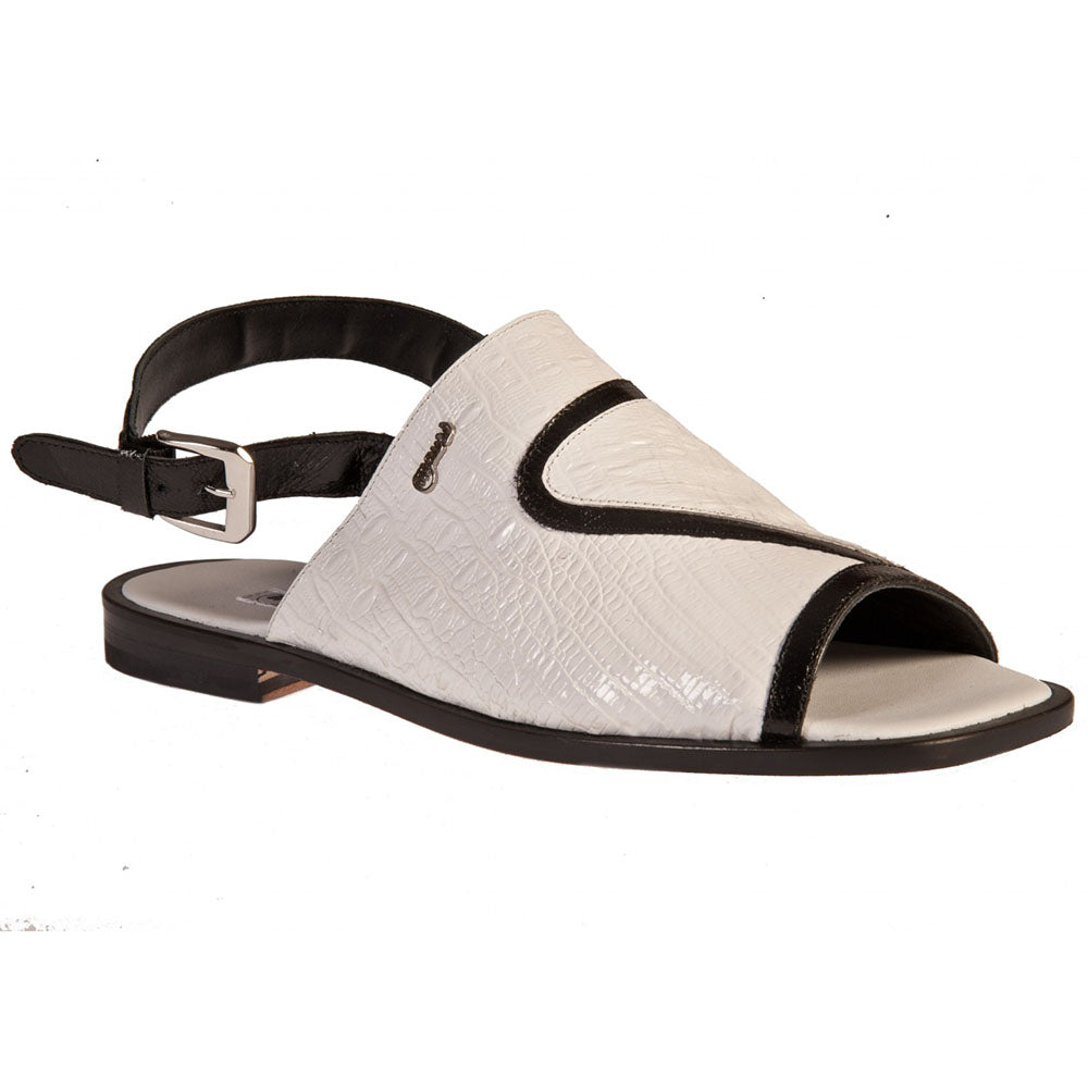 Mauri 1243 Karung / Yaka Sandals Black / White