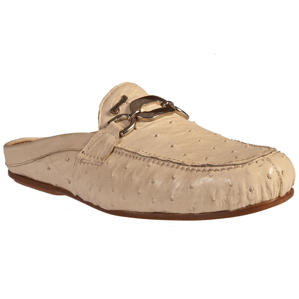 Mauri 13017 Ostrich Mules Winterwhite