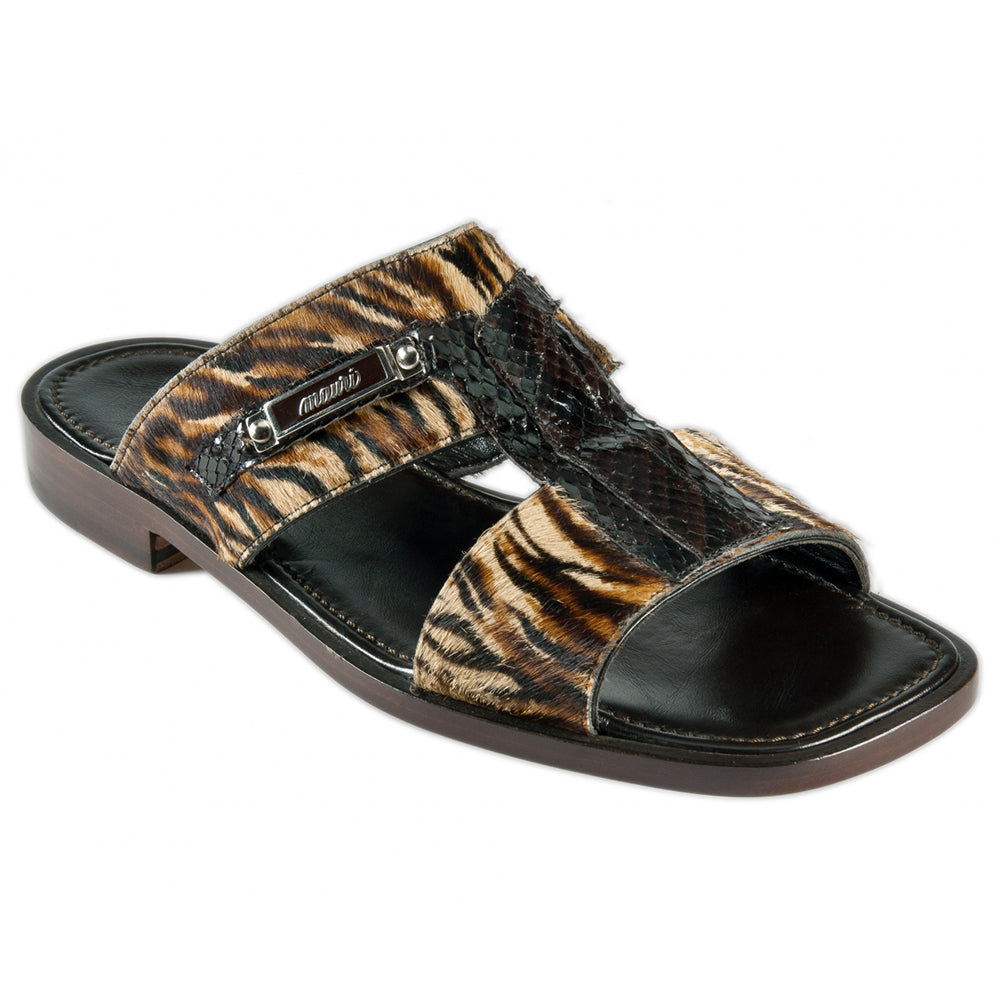 Mauri 1450/3 Whips / Pony Sandals Testa Moro / Maculated Brown / Beige