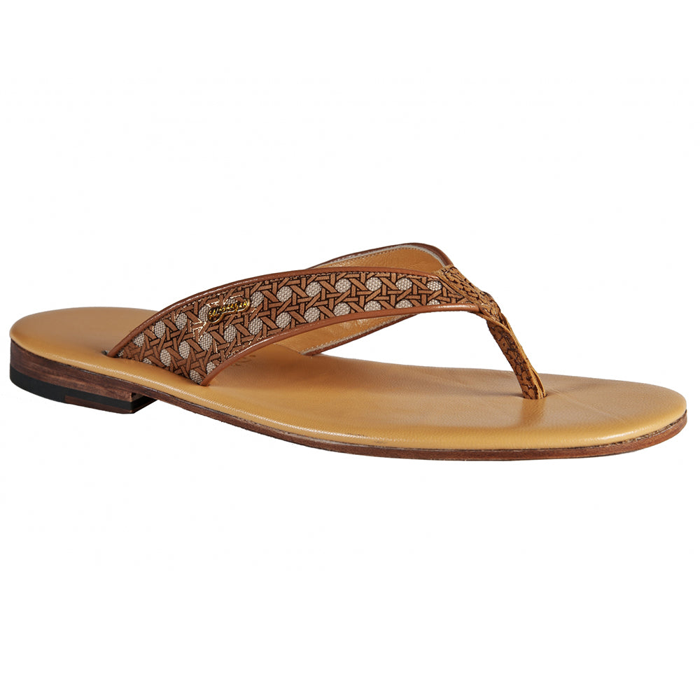 Mauri 1512/4 Cervello Fabric Sandals Multi Color / Cactus