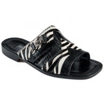 Mauri 1716/3 Tejus / Pony Sandals Black / White