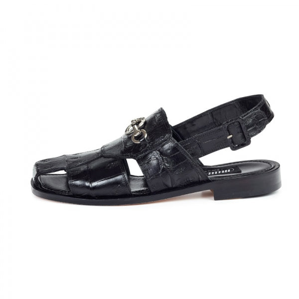 Mauri 1880 Marzio Baby Crocodile Sandals (Special Order)