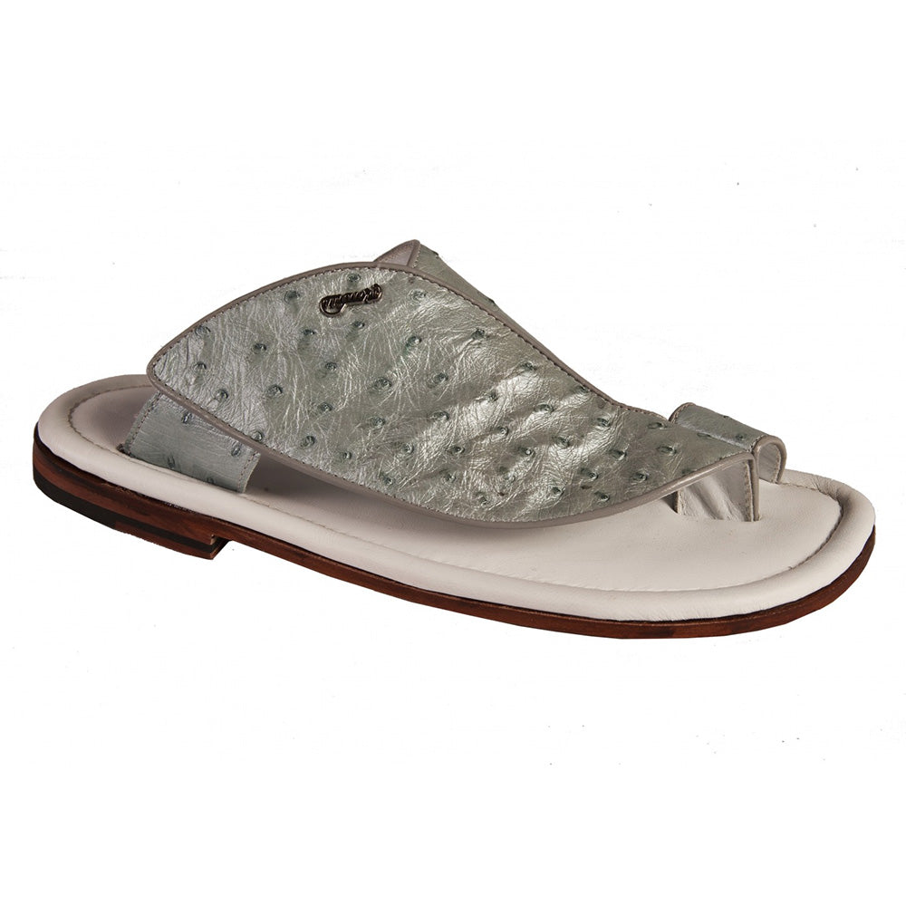 Mauri 1951/8 Ostrich Sandals Azur