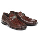 Mauri 3045 Blade Calf Alligator Shoes Sport Rust