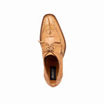 Mauri 3074 Baby Crocodile / Hornback Tail Shoes Dune